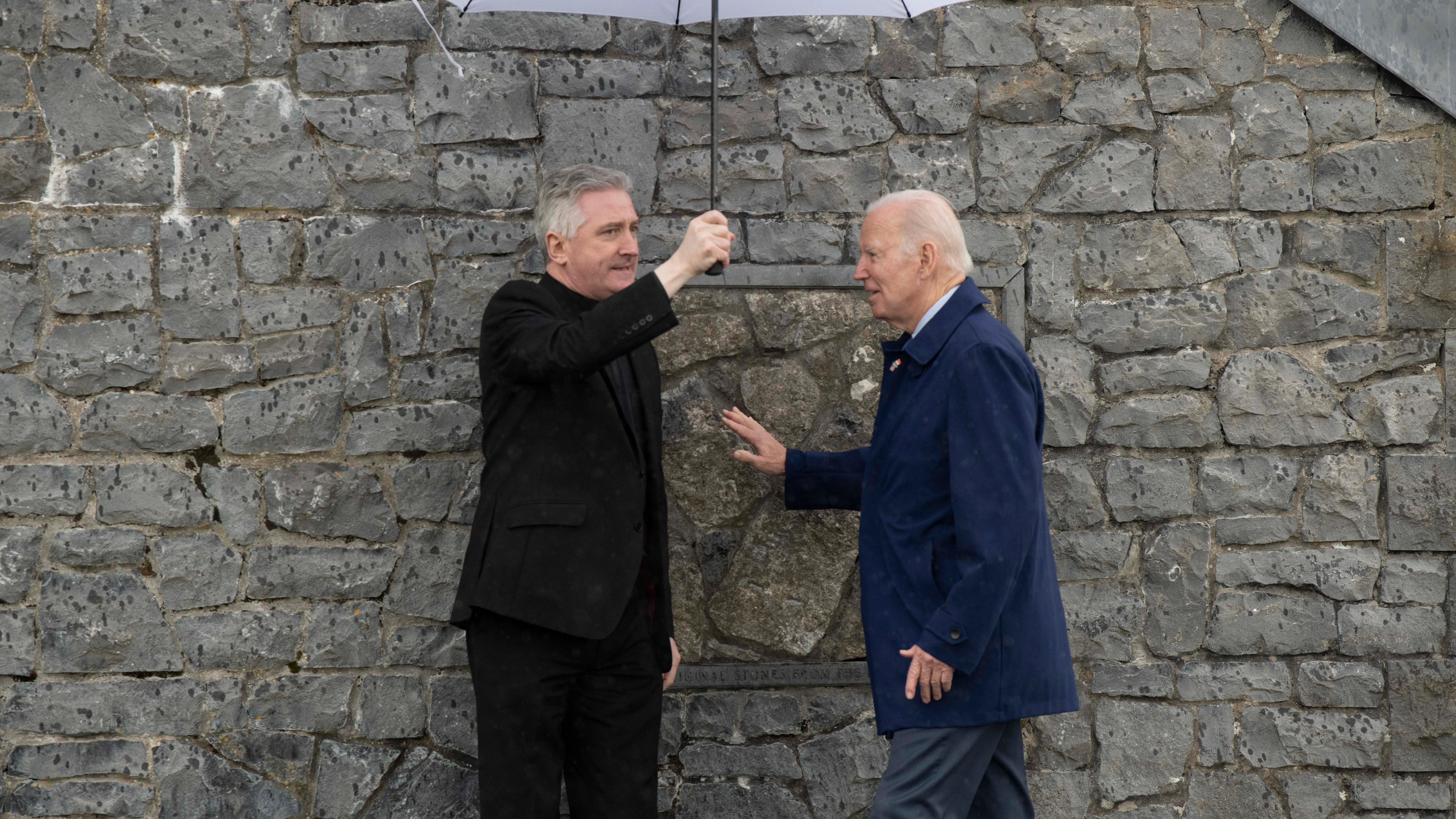 Joe Biden durante su visita a Irlanda Joe Biden durante su visita a Irlanda