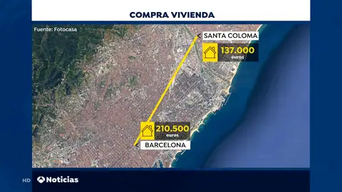 Las ciudades dormitorio para acceder a una vivienda Las ciudades dormitorio para acceder a una vivienda