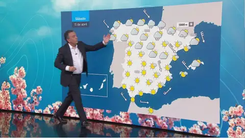 La previsión del tiempo de Roberto Brasero La previsión del tiempo de Roberto Brasero