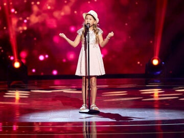 Dulce maravilla con un pleno al ritmo de &lsquo;Qu&eacute; bonito&rsquo; en las Audiciones a ciegas de &lsquo;La Voz Kids&rsquo;
