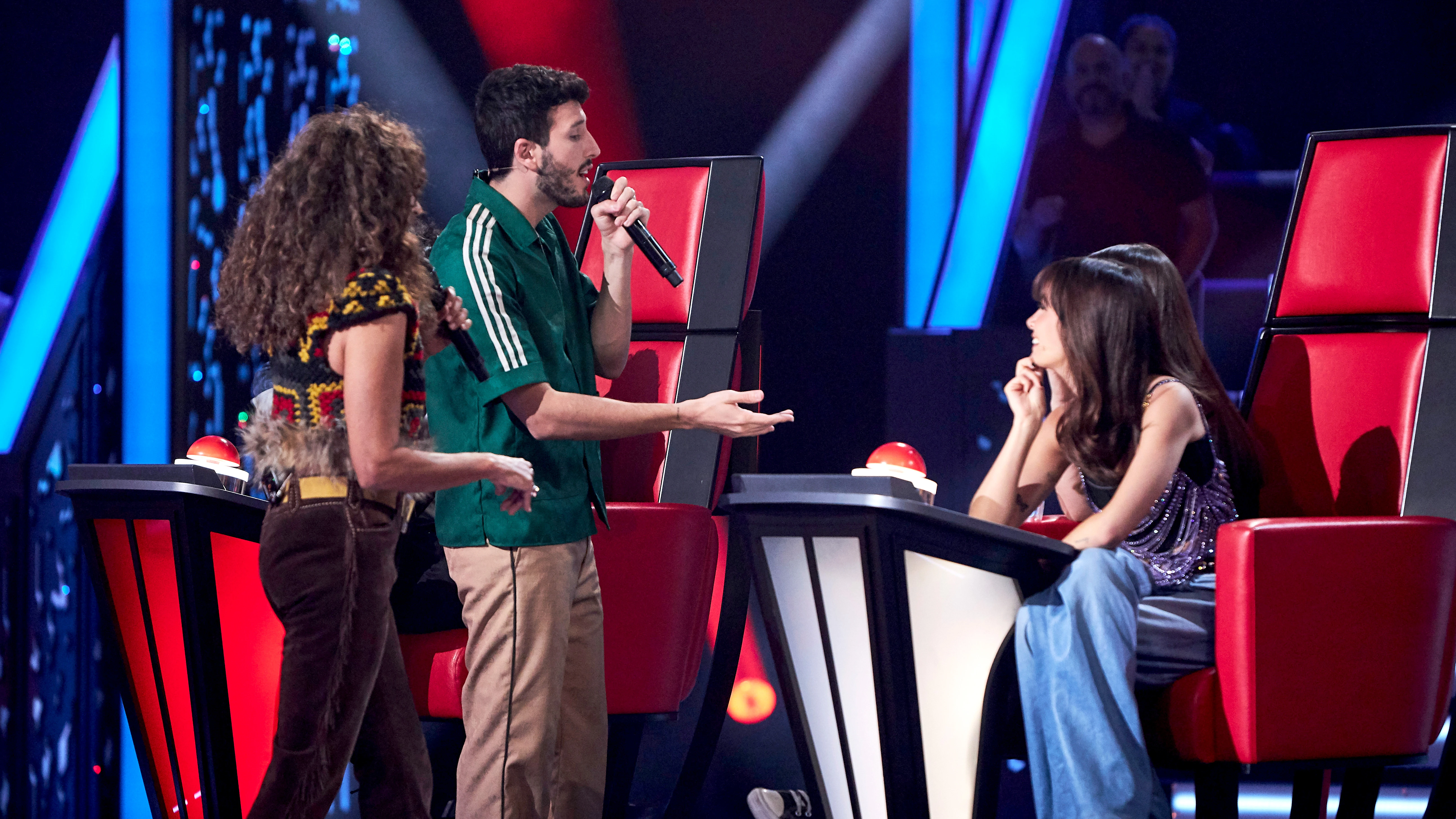 Sebastián Yatra improvisa junto a Rosario la letra de ‘Dharma’: “Yo también me iría con Aitana si fuera tú” Sebastián Yatra improvisa junto a Rosario la letra de ‘Dharma’: “Yo también me iría con Aitana si fuera tú”