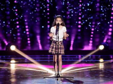 La energ&iacute;a de Paula con &lsquo;Fight song&rsquo; en las Audiciones a ciegas de &lsquo;La Voz Kids&rsquo;