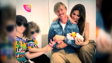 ¡Muy contentos! Hugo, el nieto de Guti y Arantxa de Benito, llega al mundo rodeado de felicidad