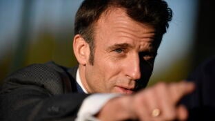 El presidente franc&eacute;s, Emmanuel Macron
