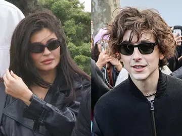Kylie Jenner y Timothée Chalamet Kylie Jenner y Timothée Chalamet
