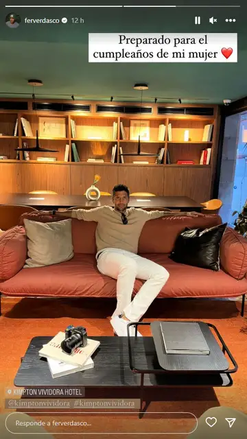 Fernando Verdasco, "preparado" para el cumpleaños de Ana Boyer Fernando Verdasco, "preparado" para el cumpleaños de Ana Boyer