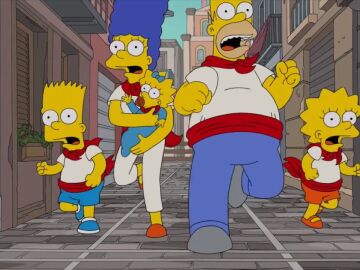 Los Simpson en San Fermín