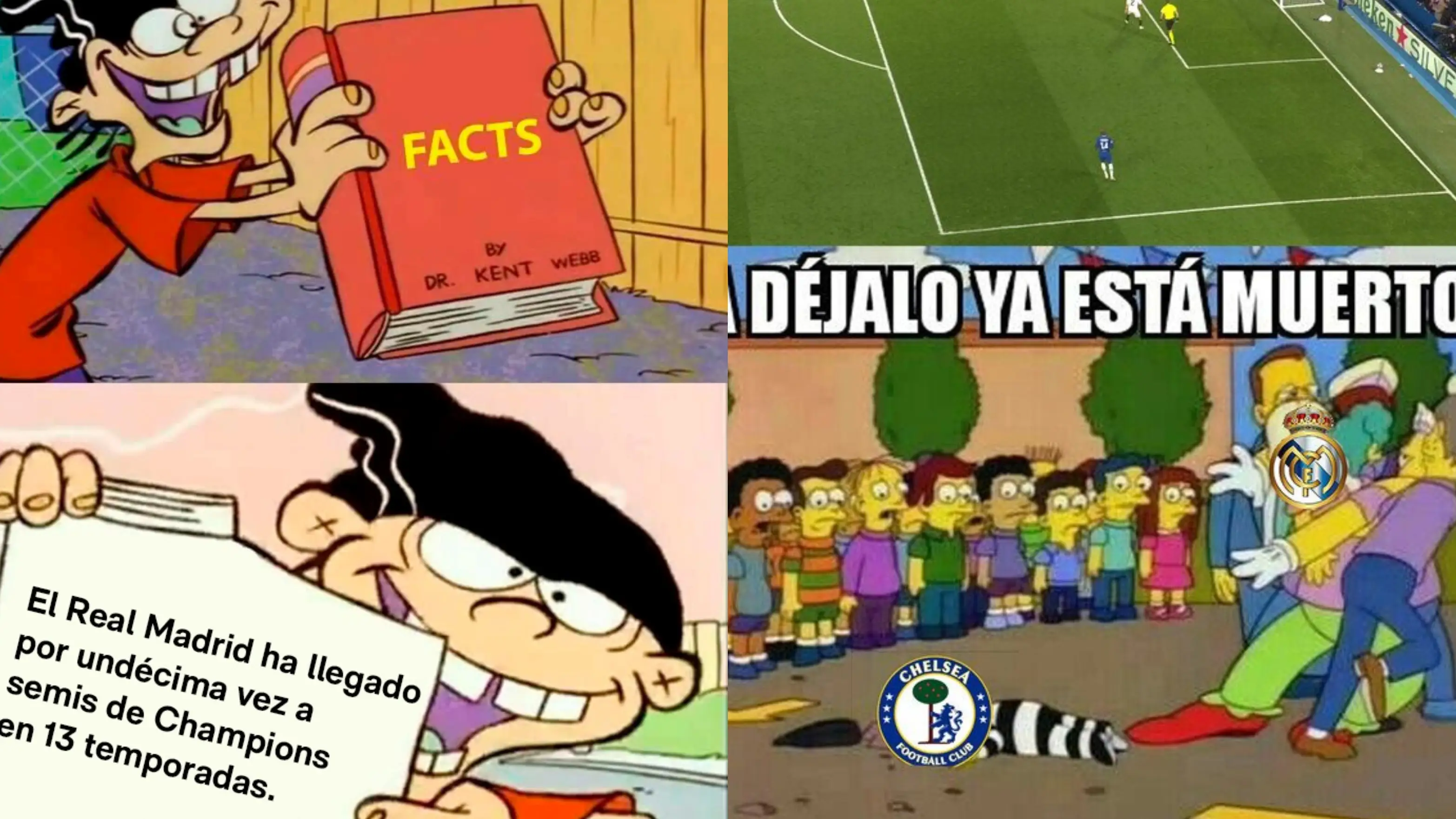Los memes tras el triunfo del Real Madrid ante el Chelsea en Londres Los memes tras el triunfo del Real Madrid ante el Chelsea en Londres