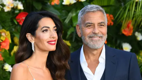 George Clooney y su mujer Amal George Clooney y su mujer Amal