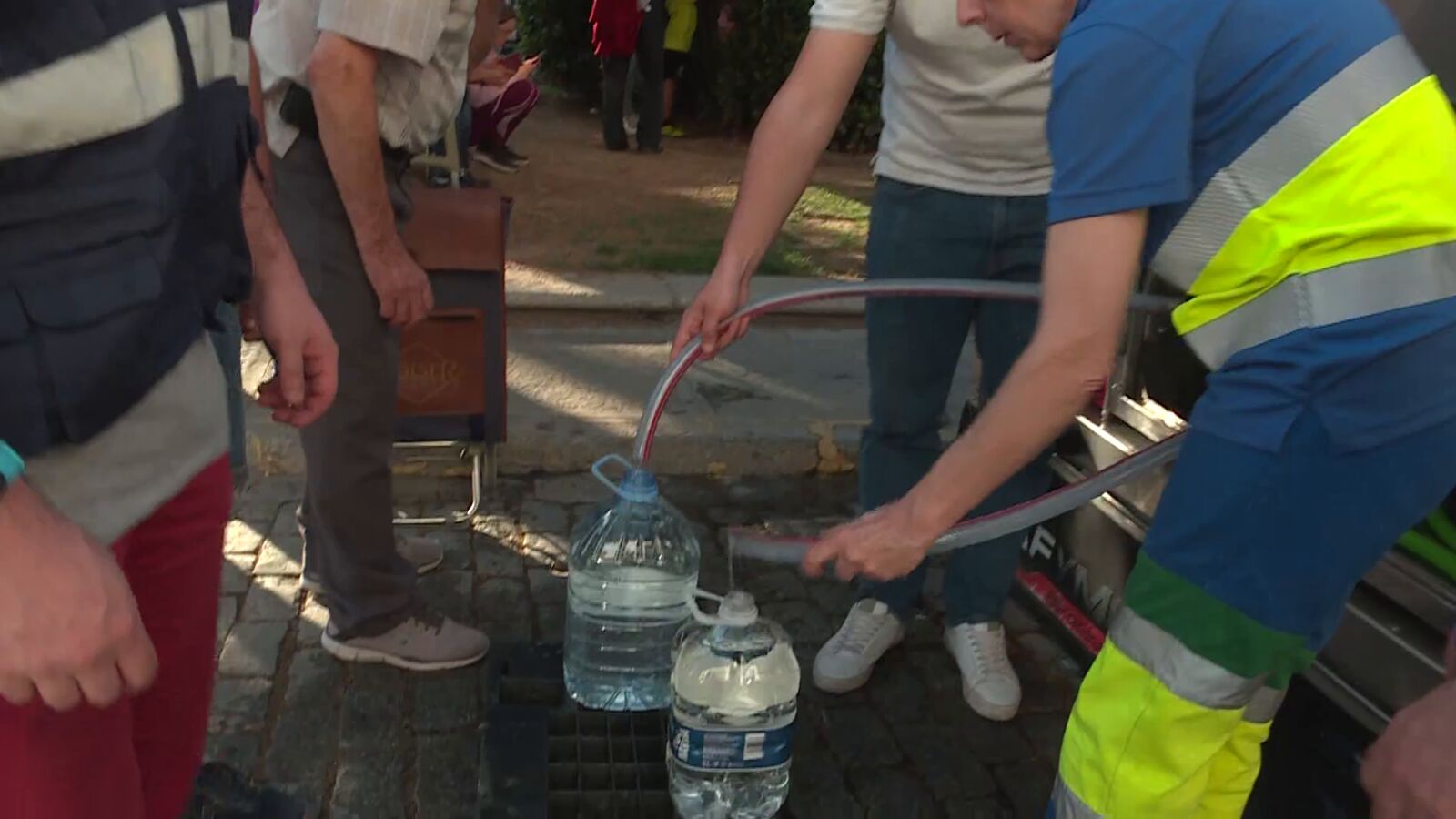 Los vecinos de Pozoblanco, sin agua potable por la sequía: 
