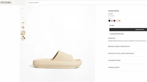 Sandalias pala Sandalias pala