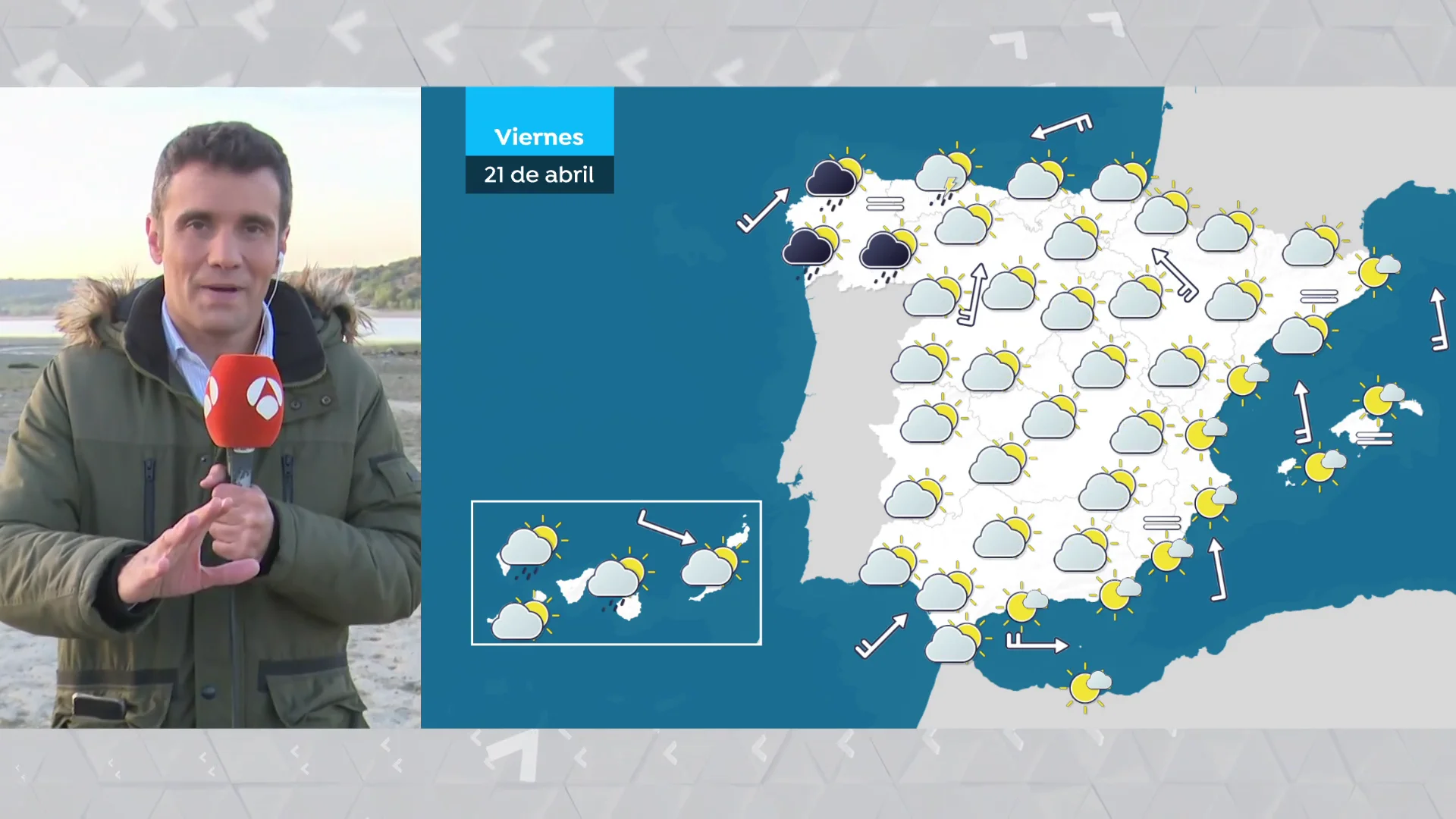 previsi&oacute;n C&eacute;sar Gonzalo tiempo 20 abril