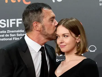 Antonio Banderas y su hija Stella Banderas Griffith Antonio Banderas y su hija Stella Banderas Griffith