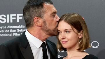 Antonio Banderas y su hija Stella Banderas Griffith