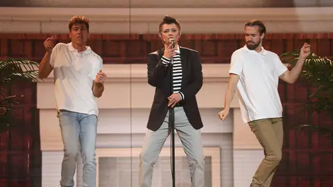 Merche, irresistiblemente pegadiza como Rick Astley con ‘Never gonna give you up’ Merche, irresistiblemente pegadiza como Rick Astley con ‘Never gonna give you up’