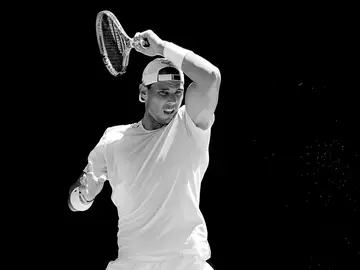 Nadal entrena días antes del Open de Australia 2023 Nadal entrena días antes del Open de Australia 2023