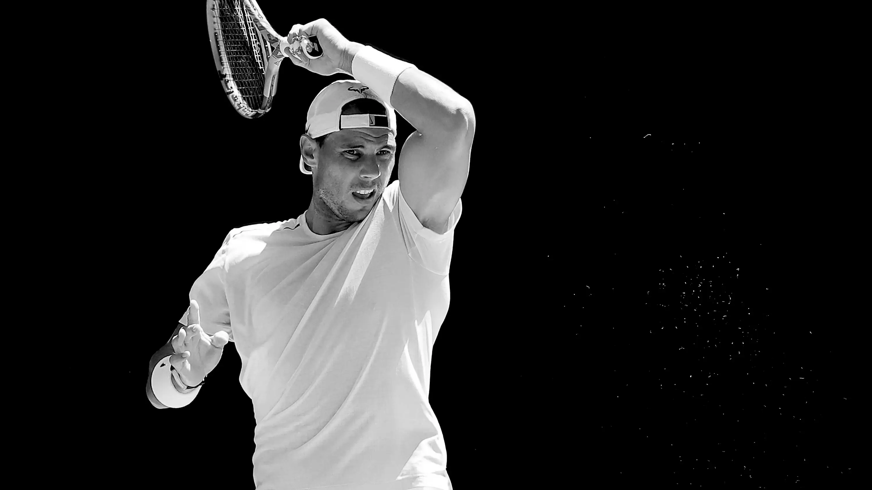 Nadal entrena días antes del Open de Australia 2023 Nadal entrena días antes del Open de Australia 2023