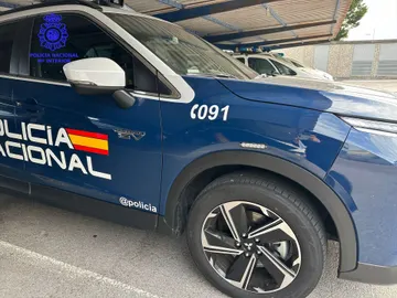 Imagen de archivo de un coche de la Policía Nacional Imagen de archivo de un coche de la Policía Nacional