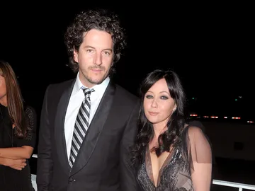Shannen Doherty y su marido Kurt Iswarienko Shannen Doherty y su marido Kurt Iswarienko