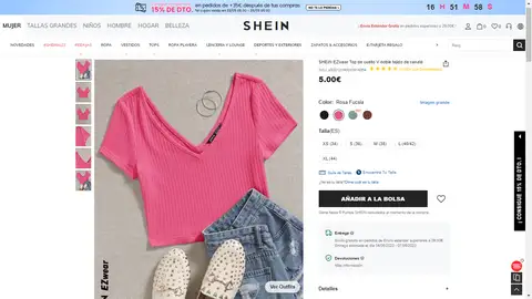 Top escote pico Top escote pico