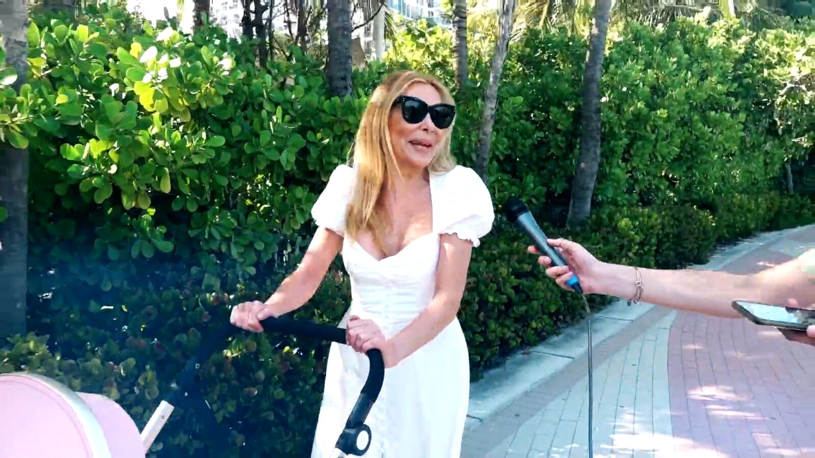 Carolina Monje reaparece después del nacimiento de Ana Sandra, la nieta de Ana Obregón
