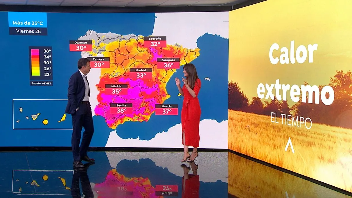 Calor extremo.