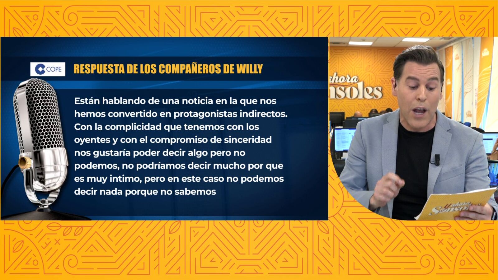Primeras palabras de Paco González tras la presunta estafa de Willy Valadés: 