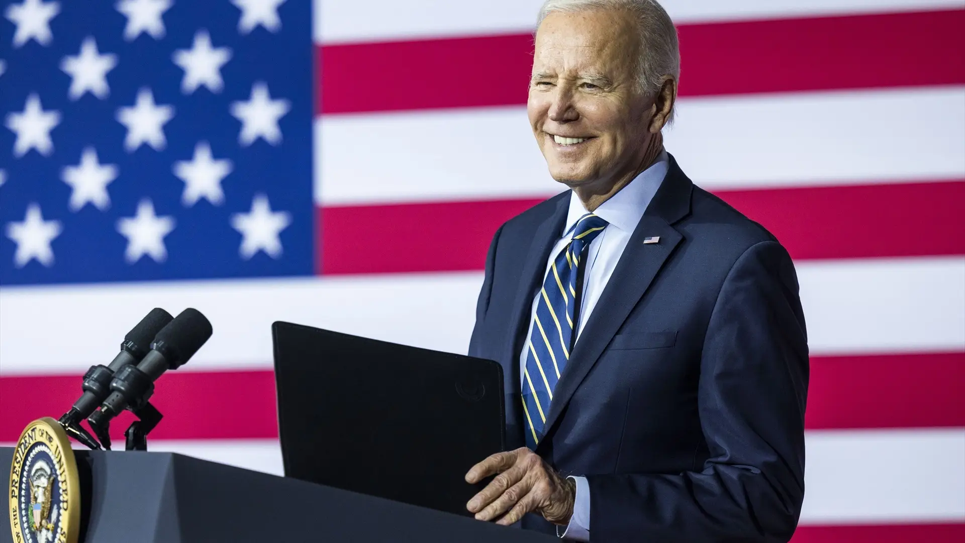 El presidente de Estados Unidos Joe Biden