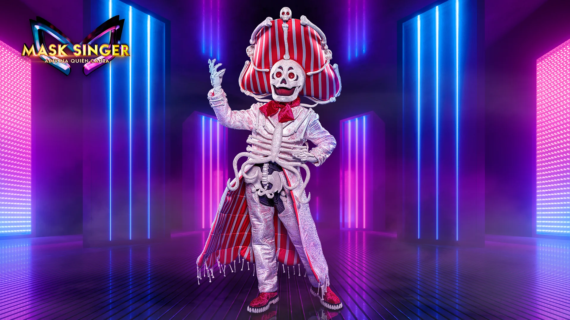 Esqueleto, 'Mask Singer' estrena una nueva y espectacular máscara Esqueleto, 'Mask Singer' estrena una nueva y espectacular máscara
