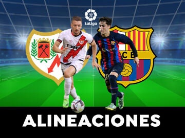Rayo Vallecano - Barcelona: posibles alineaciones del partido de LaLiga