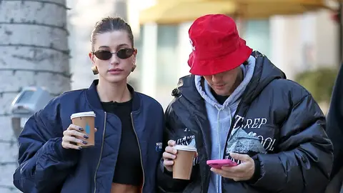 Hailey y Justin Bieber Hailey y Justin Bieber