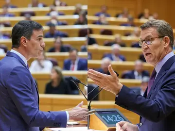 Pedro Sánchez y Alberto Núñez Feijóo Pedro Sánchez y Alberto Núñez Feijóo