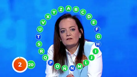 ¿Le dará tiempo? Encarni, contra el reloj para remontar en ‘El Rosco’ frente a Marta ¿Le dará tiempo? Encarni, contra el reloj para remontar en ‘El Rosco’ frente a Marta