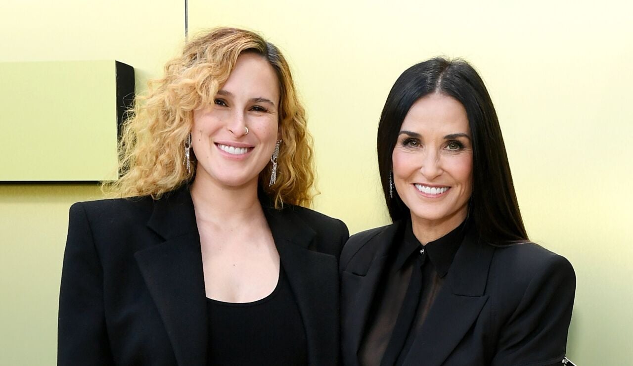 Rumer Willis con su madre, Demi Moore
