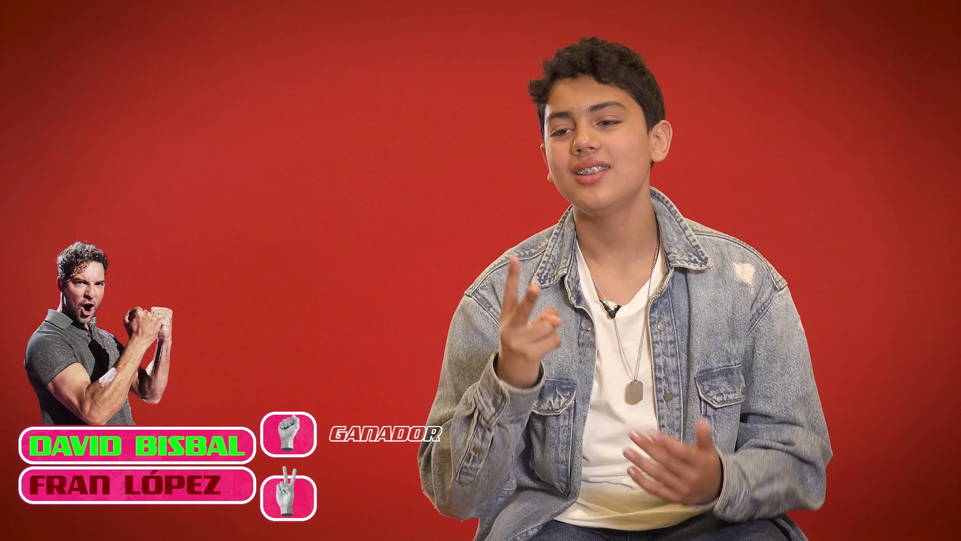 Los ni&ntilde;os compiten en el 'Piedra, papel o tijera' de 'La Voz Kids': "Me acaba de aplastar Bisbal"