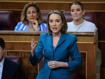 La portavoz del Partido Popular en el Congreso, Cuca Gamarra La portavoz del Partido Popular en el Congreso, Cuca Gamarra