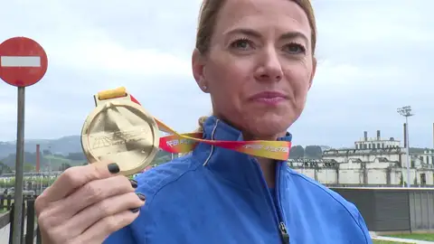 Irene Pelayo, campeona de España de maratón a los 43 años