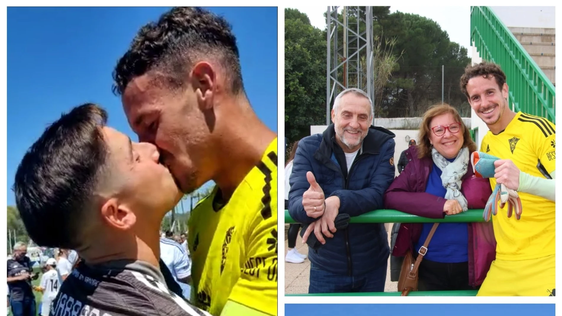 Publicación en redes sociales de Alberto Lejárraga, portero del Marbella Publicación en redes sociales de Alberto Lejárraga, portero del Marbella
