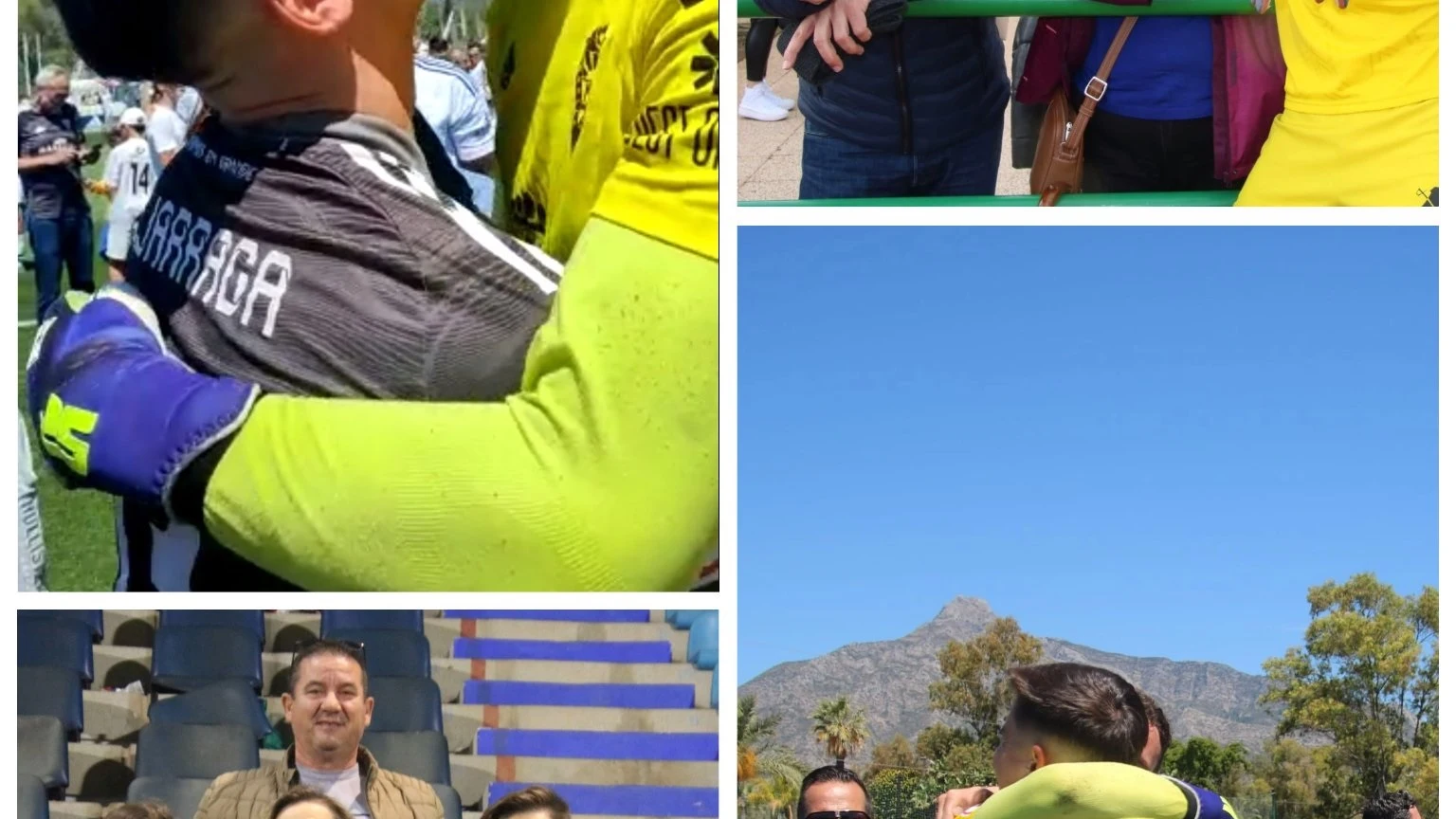 Publicaci&oacute;n en redes sociales de Alberto Lej&aacute;rraga, portero del Marbella