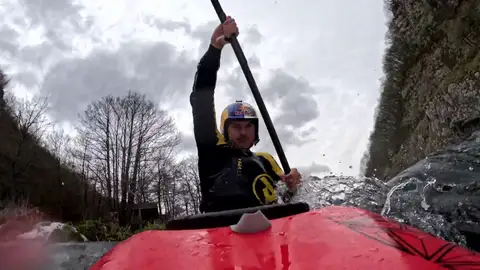 Uno de los mejores kayakistas del mundo en Bosnia Uno de los mejores kayakistas del mundo en Bosnia