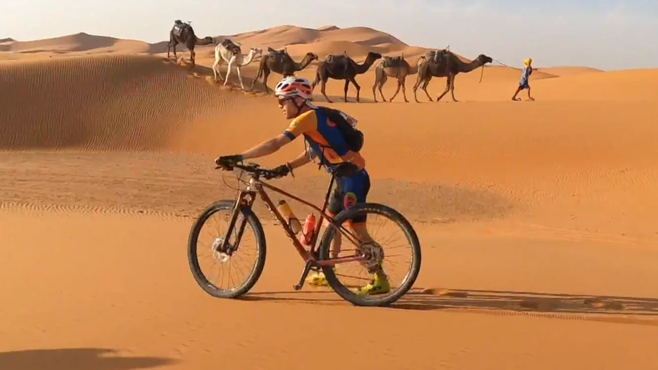 Josep Betal&uacute; en la Titan Desert