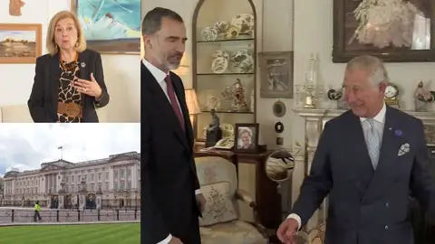 Carmen Enríquez, experta en casa real española. Carmen Enríquez, experta en casa real española.