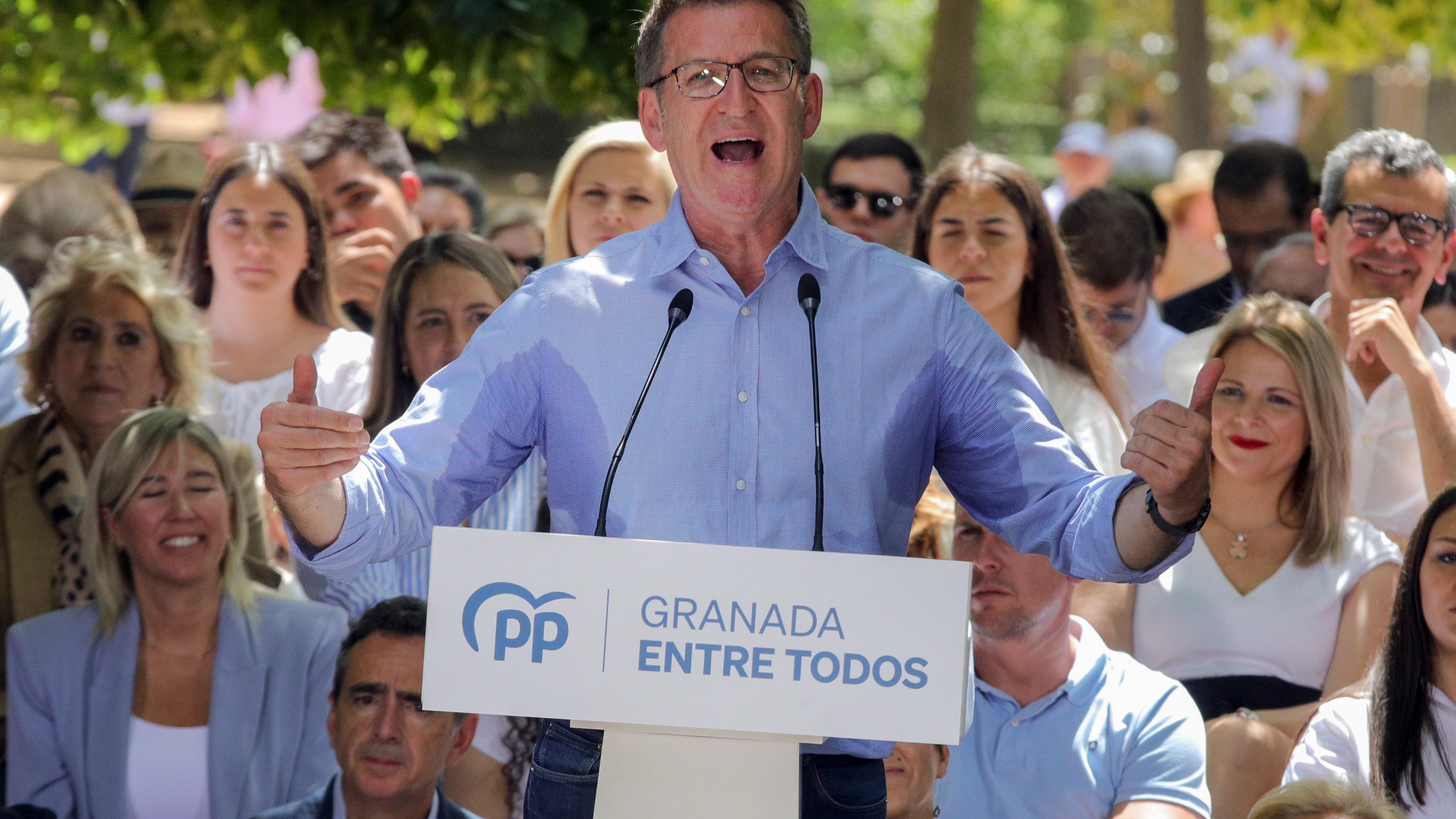 El presidente del Partido Popular (PP), Alberto Núñez Feijóo El presidente del Partido Popular (PP), Alberto Núñez Feijóo