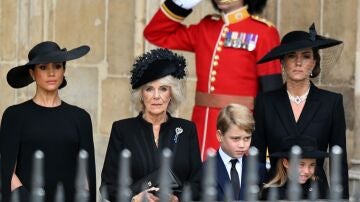 Meghan Markle, la reina Camilla y Kate Middleton