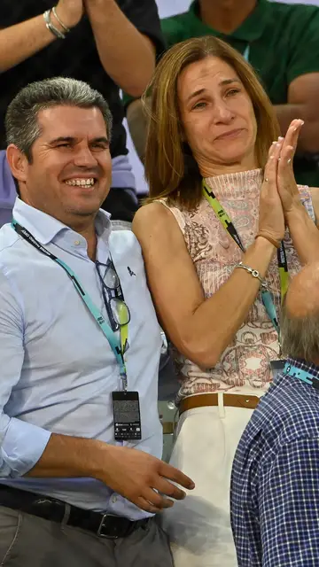 Carlos Alcazaz y Virginia Garfia, los padres de Carlos Alcaraz Carlos Alcazaz y Virginia Garfia, los padres de Carlos Alcaraz