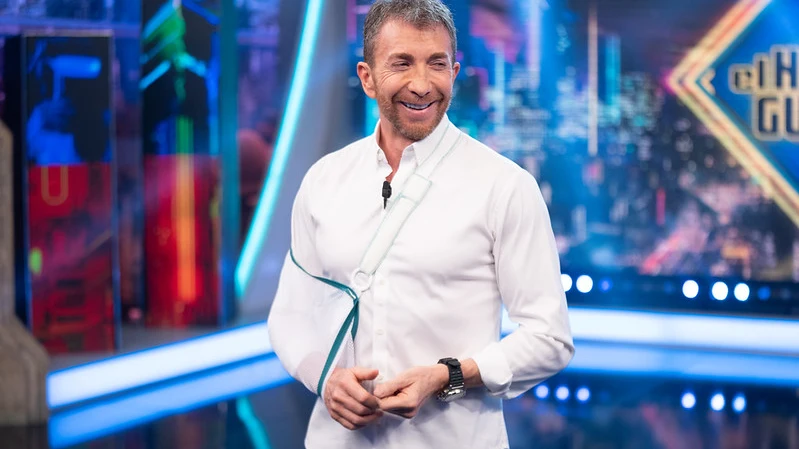 Pablo Motos desvela c&oacute;mo fue el accidente que casi le lleva a perder la fuerza del brazo para siempre