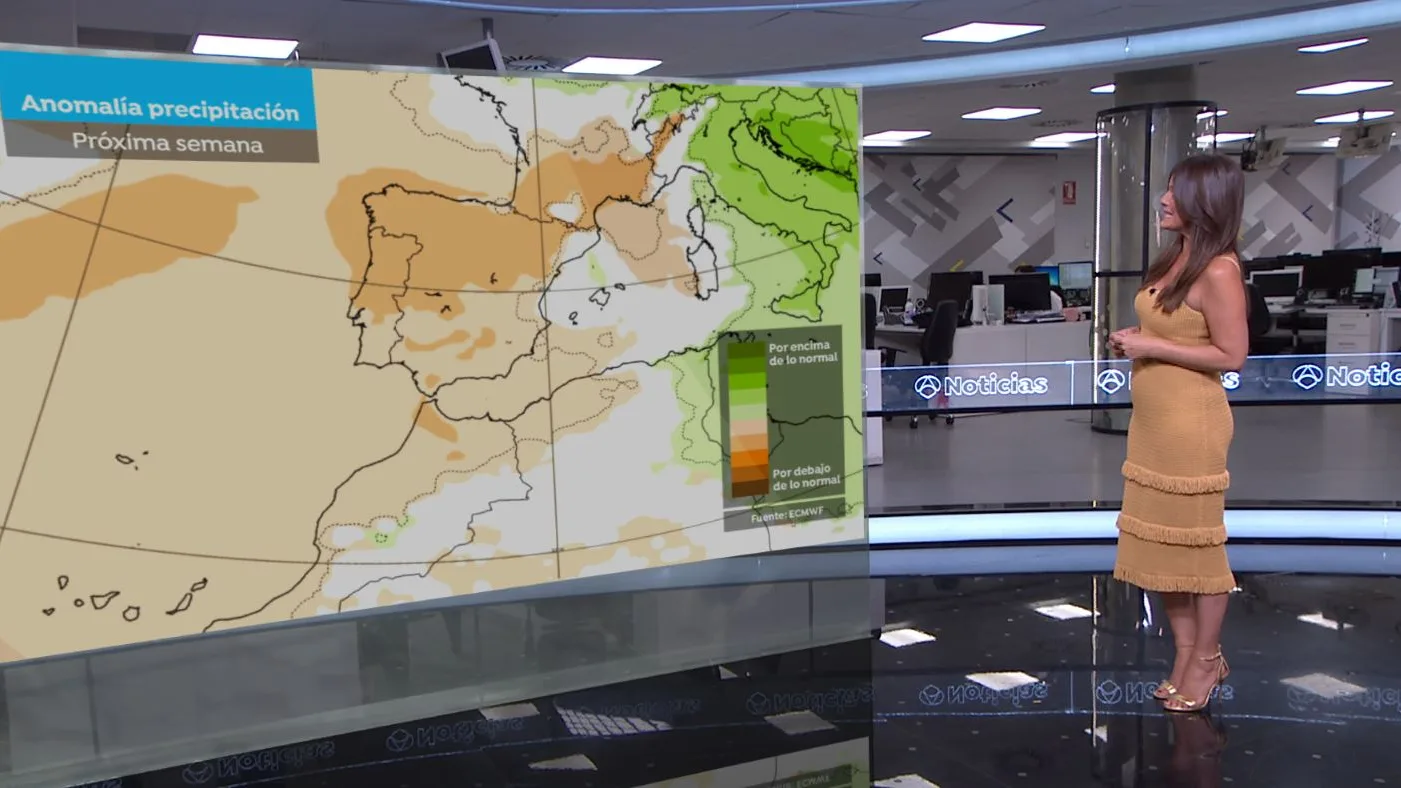 Mercedes Mart&iacute;n explica la previsi&oacute;n de lluvias para mayo