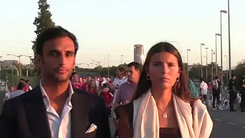 Tana Rivera y su novio Manuel Vega Tana Rivera y su novio Manuel Vega