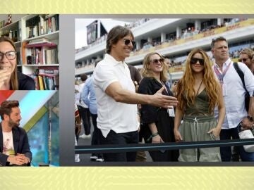 Shakira y Tom Cruise una nueva amistad.