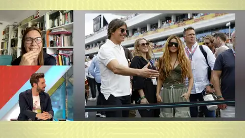 Shakira y Tom Cruise una nueva amistad.